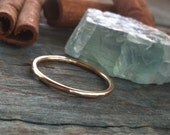 Thin Gold filled stackable stacking ring