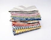 Fat Quarters Hand Printed Fabric Choose any 3