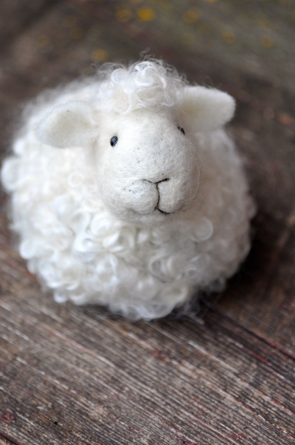 DIY Kit - Sheep Needle Felting Kit - Lamb Craft Kit