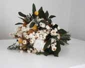 field harvest bridal bouquet