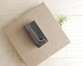 vintage wood type / 2" letterpress / J