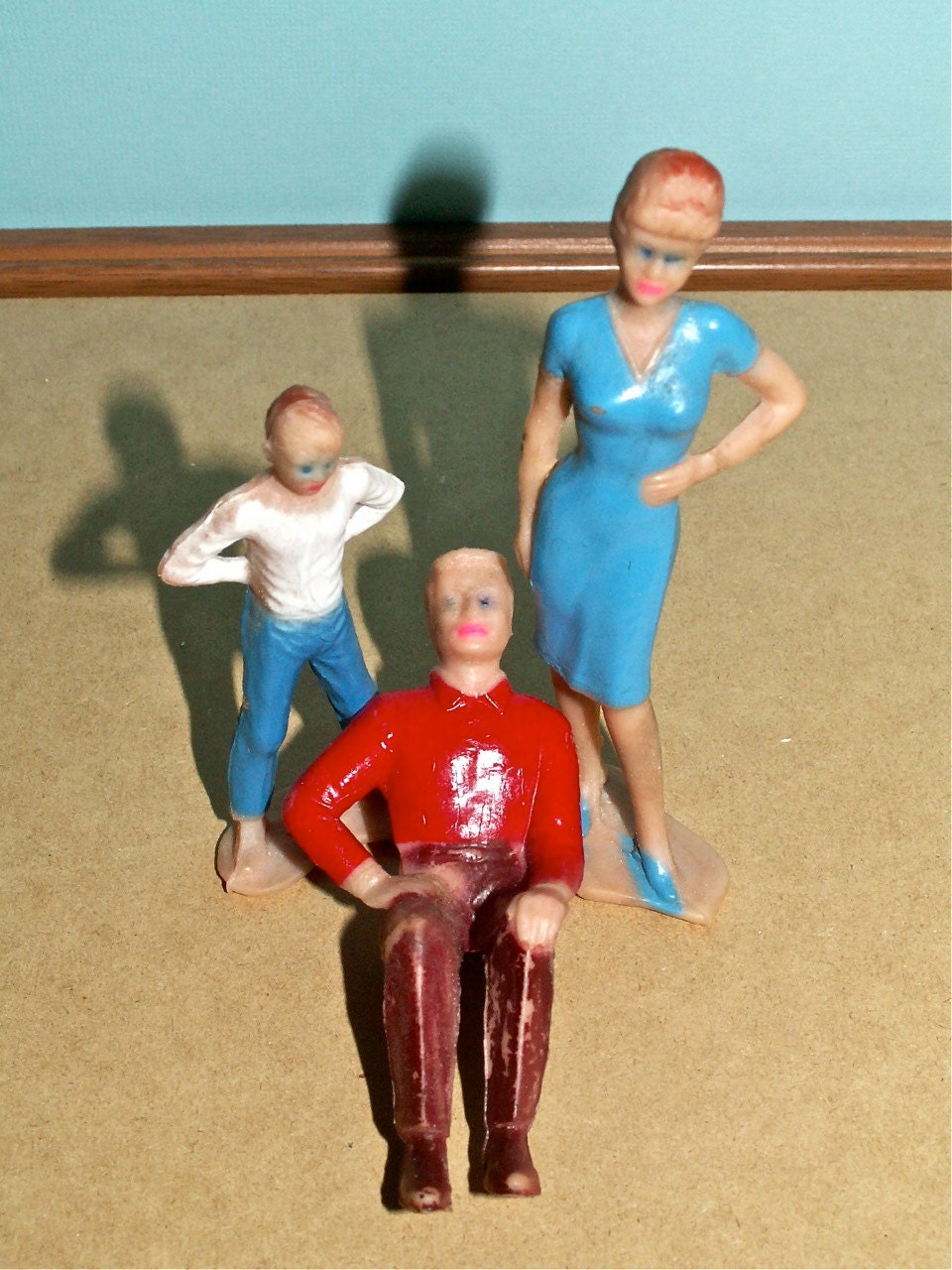 Vintage Irwin Interior Decorator set Family Dolls Only