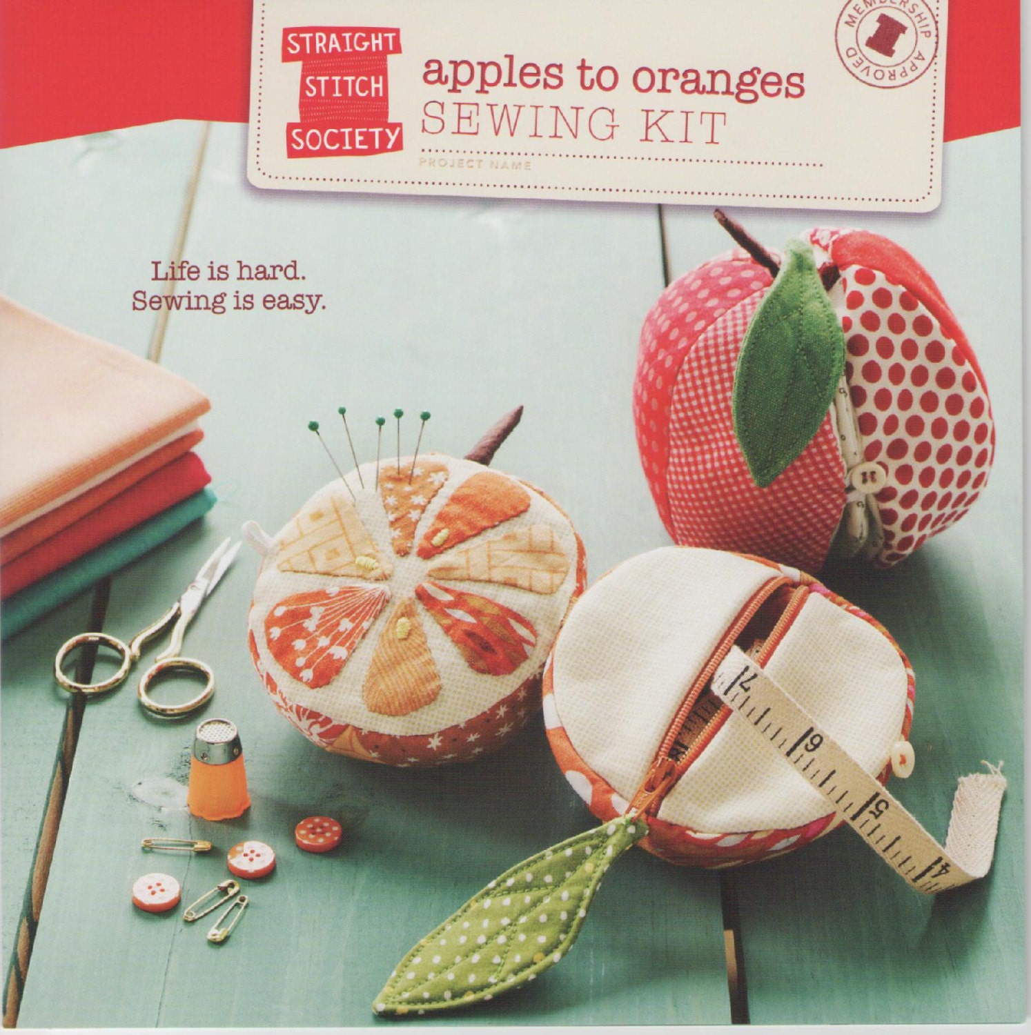 Apples To Oranges Sewing Kit Pattern