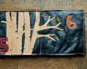 custom made repurposed leather children's book