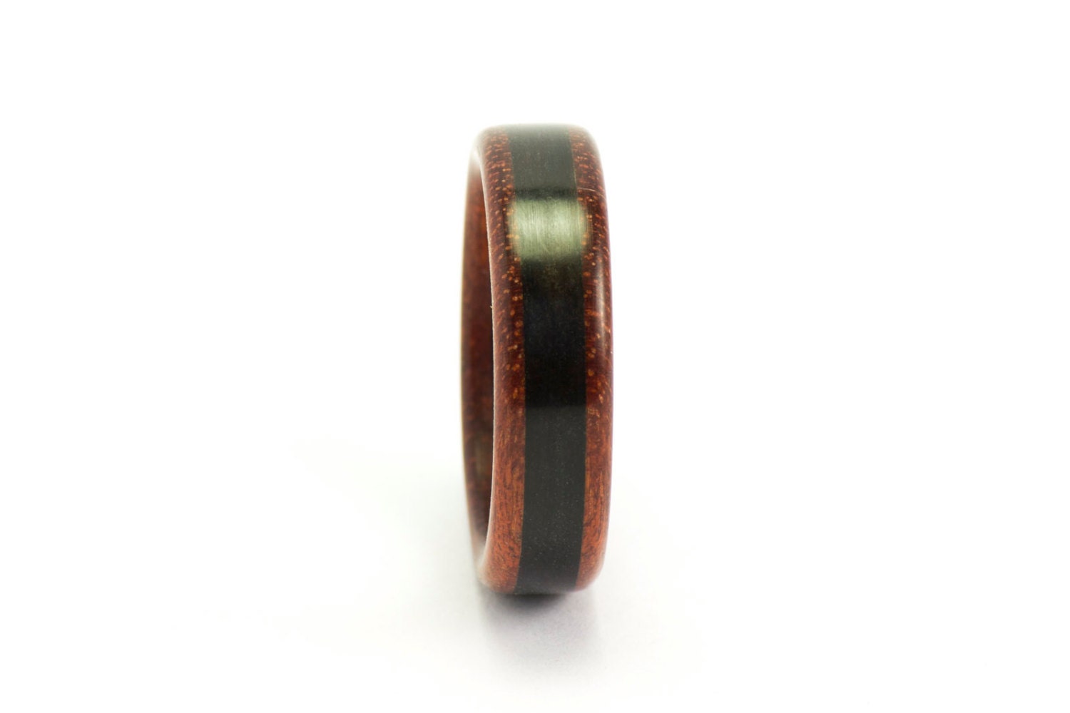 Inventory Clearance - Ebony and Bloodwood Ring