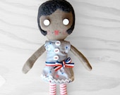 Pocket Dolly - flapper hairdo & sailor dress