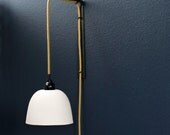 Ribbed Pendant Sconce