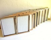 Vintage Gold Metal Hinged Picture Frames 3.5x5 Bi-folds