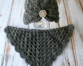 Newborn Turban and Shawl Photography Prop