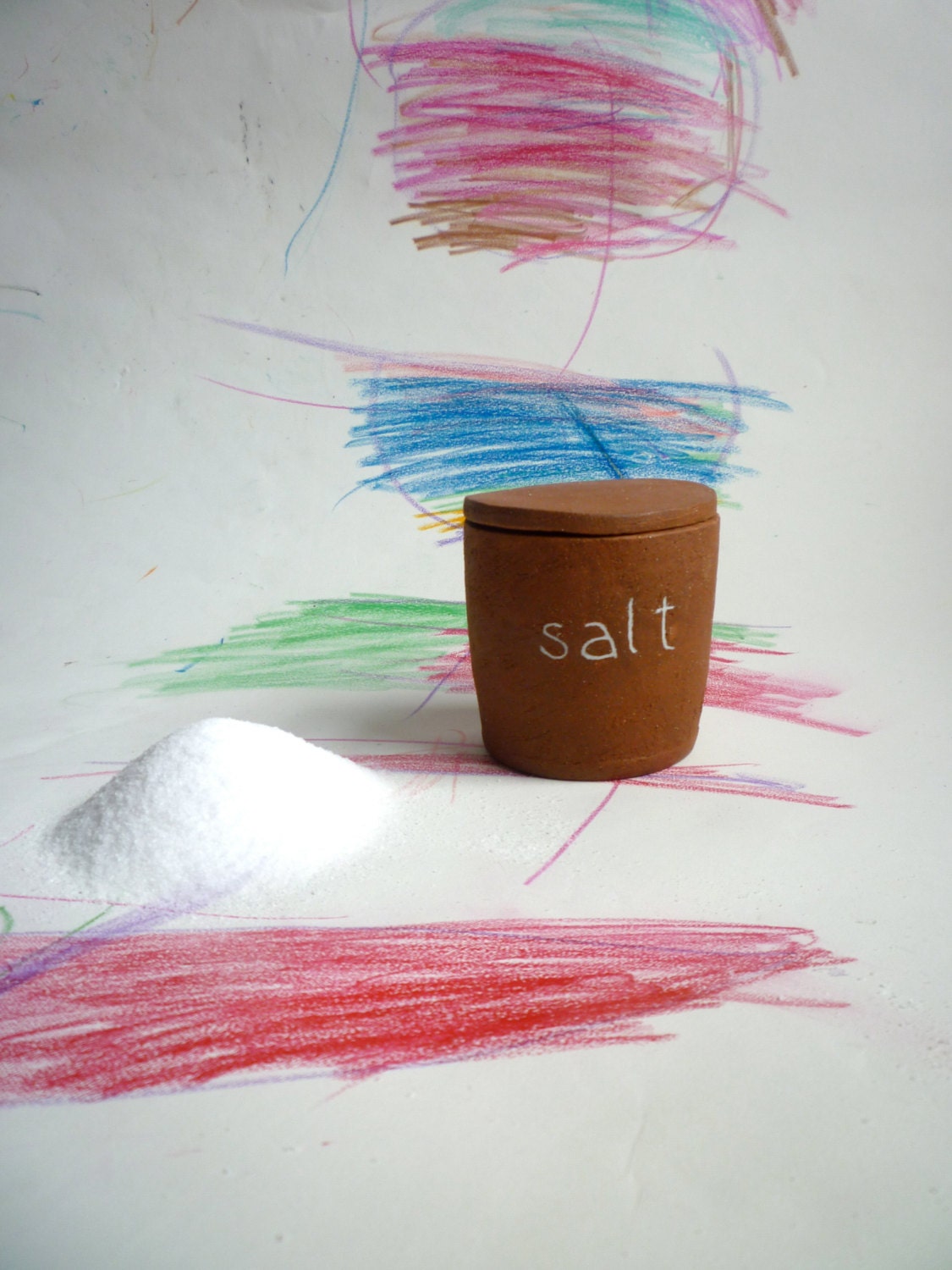 small salt cellar jar