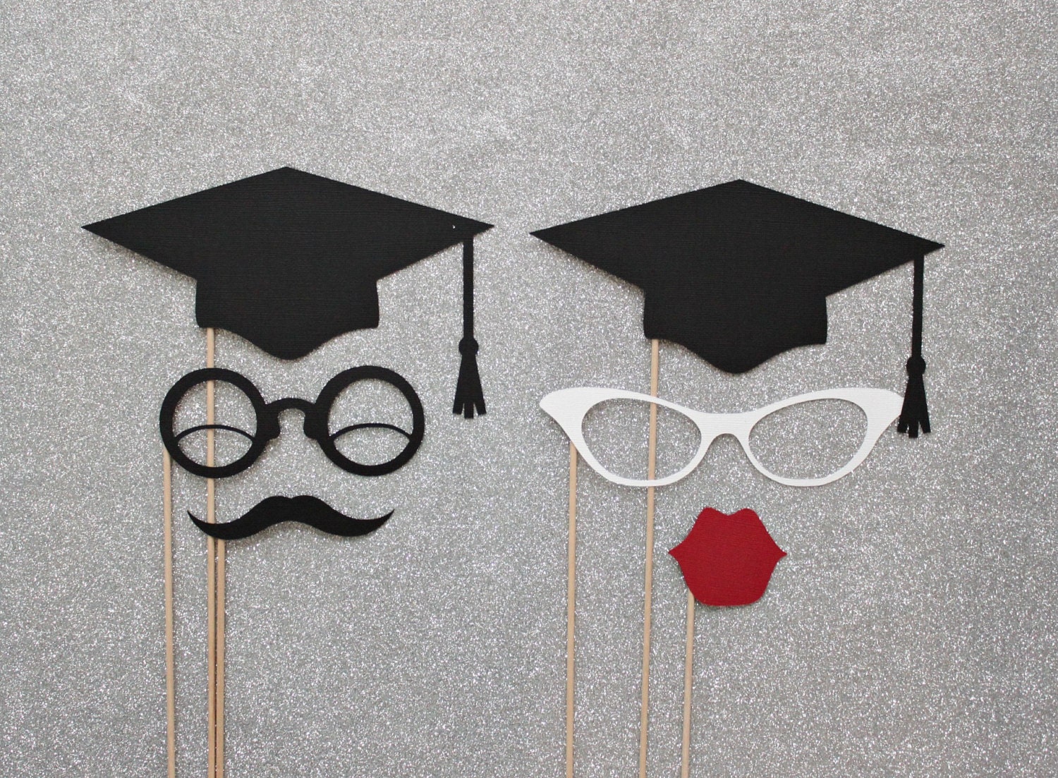 Graduation Photo Booth Props. Class of 2013 Photo Props. Photo Booth
