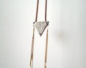 Tasseled Triangle Pendant