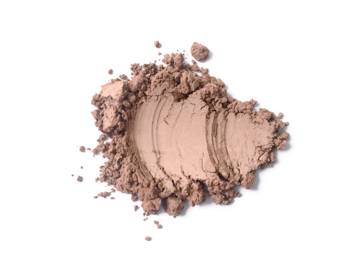 Bronze - Warm Brown Golden Copper Glow Mineral Bronzer for Medium Skintones - Handcrafted Makeup