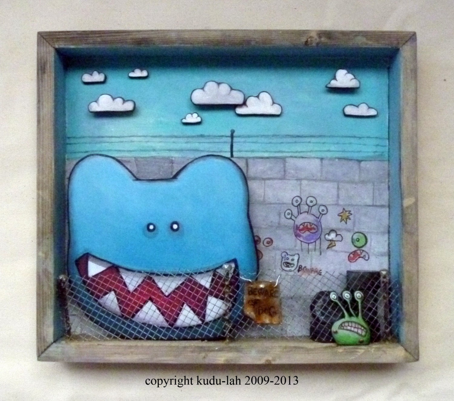 Beware of bear-bear (Original Critter Art)