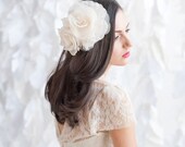Flower headpiece - Elsie - Ready to ship