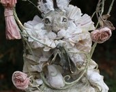 Hare in cage