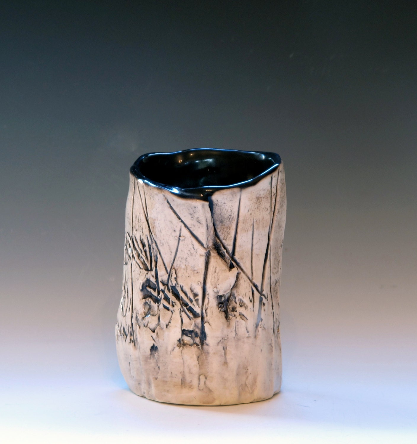 Hand built ceramic cup