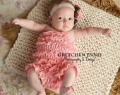 Knit Baby Chunky Mini Blanket Afghan Photo Prop Cream Photo Wrap Basket Filler
