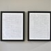 NEW los angeles DIPTYCH PRINT