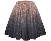 Stardust Galaxy Ombre Skirt - Long