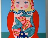 8"x10" Babushka