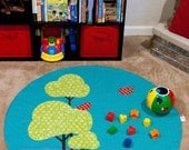The Nesting Tree Personalized - Portable Play Mat, Stroller Blanket, Rug, DIY, Custom, Sewing, Toy