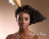 Ice Cream Cone fascinator, headpiece , Derby Hat