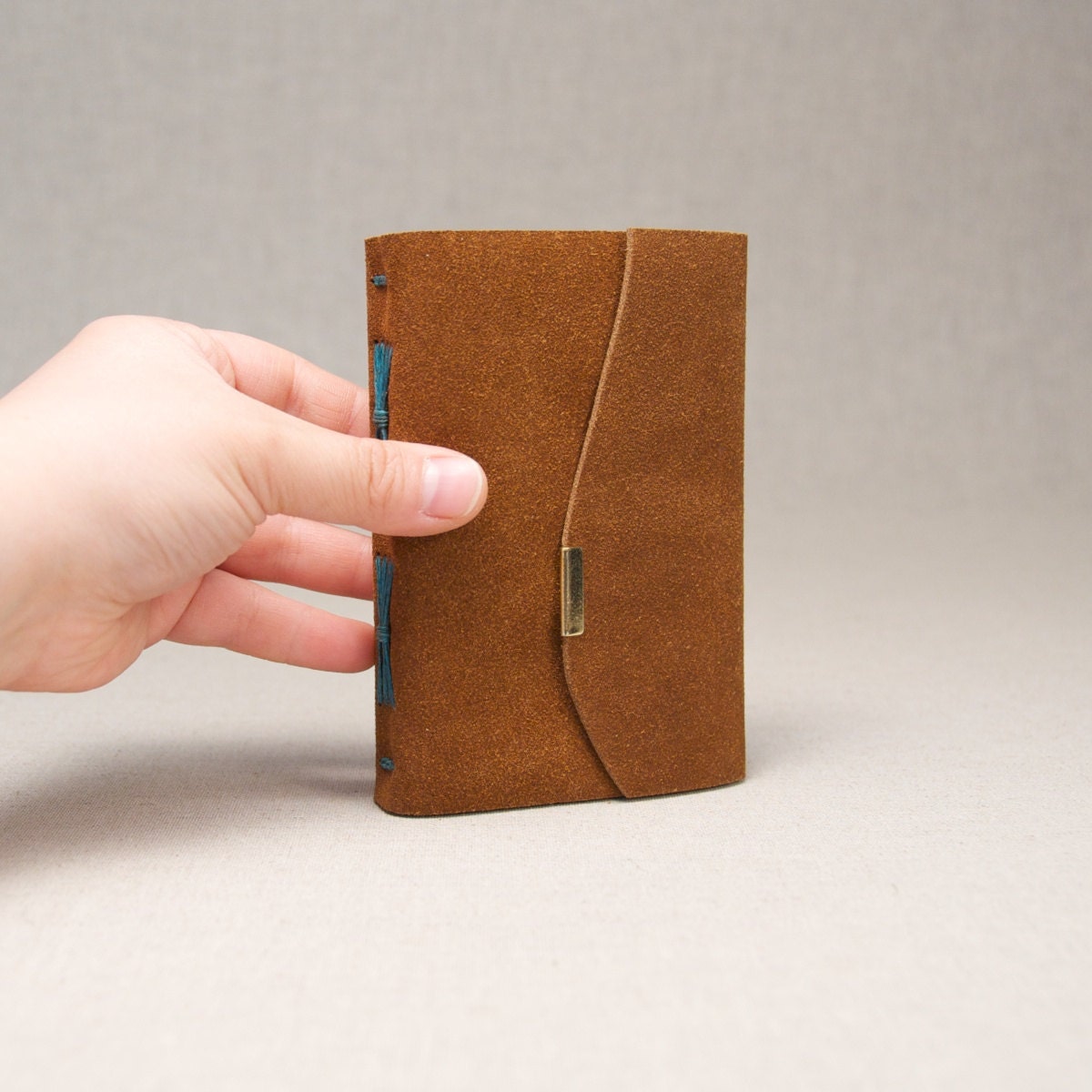Small Leather Book - BLANK Lightweight Pages - No. 104