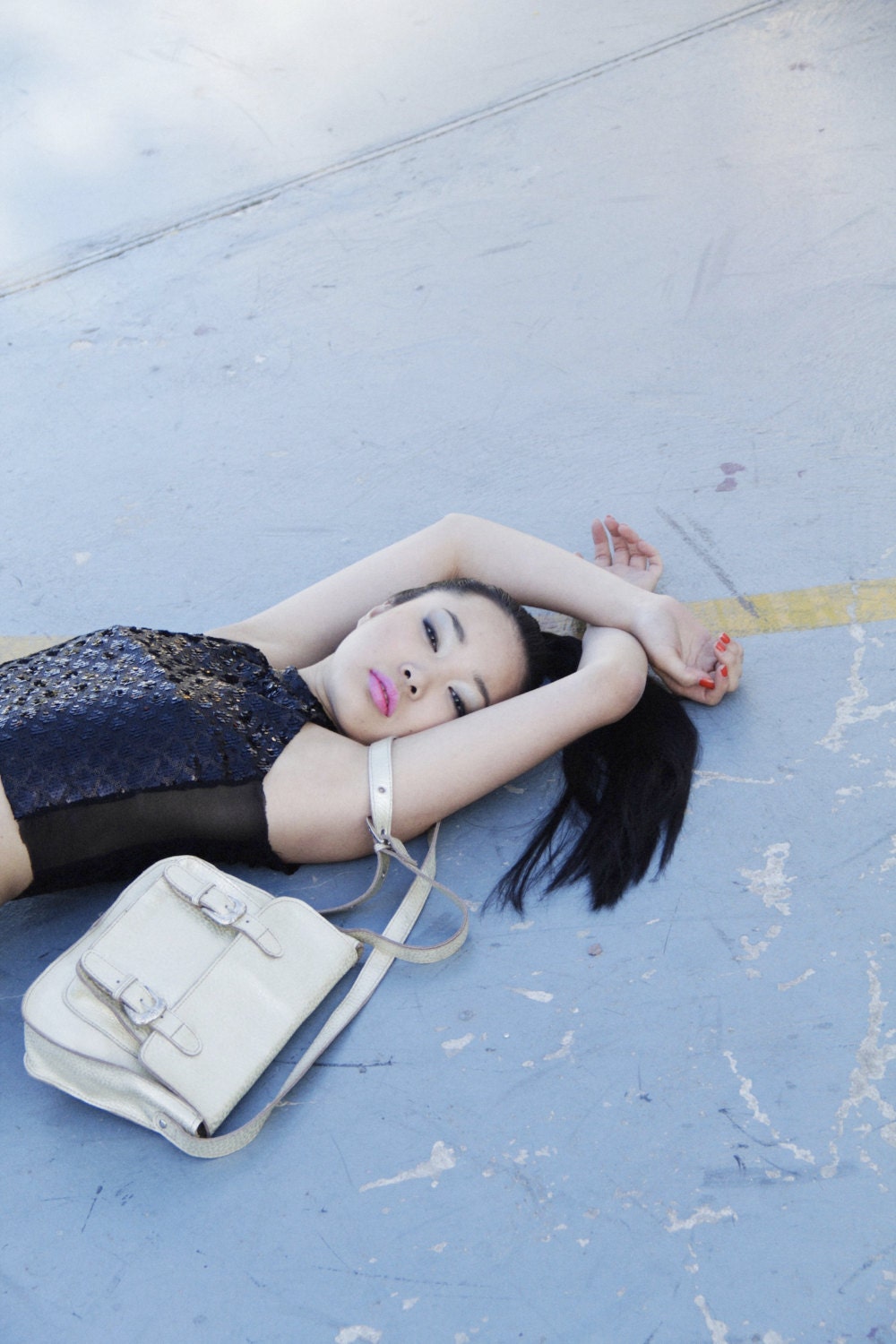Venus Crossbody Leather  satchel
