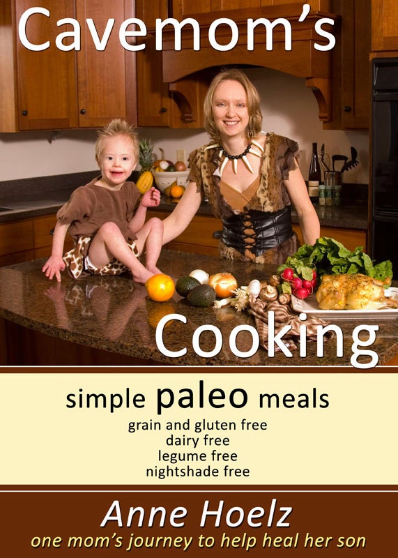 Cookbook, Paleo - Cavemoms Cooking, simple paleo meals, EBook Instant Download
