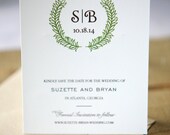 Wedding Save the Dates - Laurel Save the Date Card