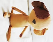 Dog Sewing Pattern Puppy Softie Plush Toy Cloth Doll Pattern PDF