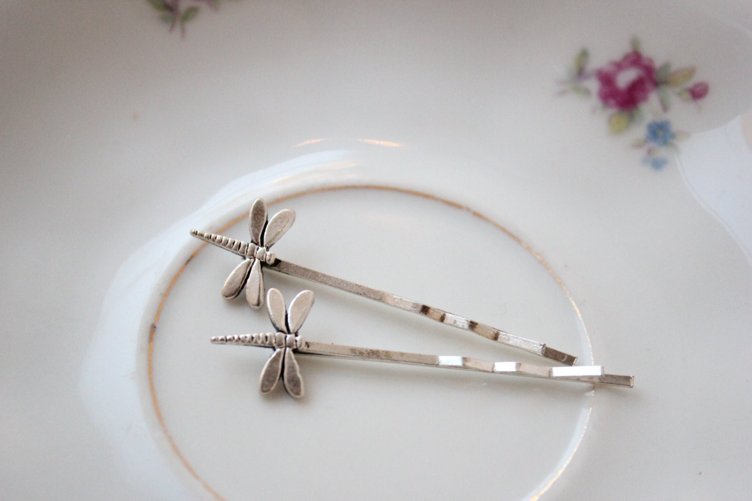 Dragonfly Post Bobby Pin Set