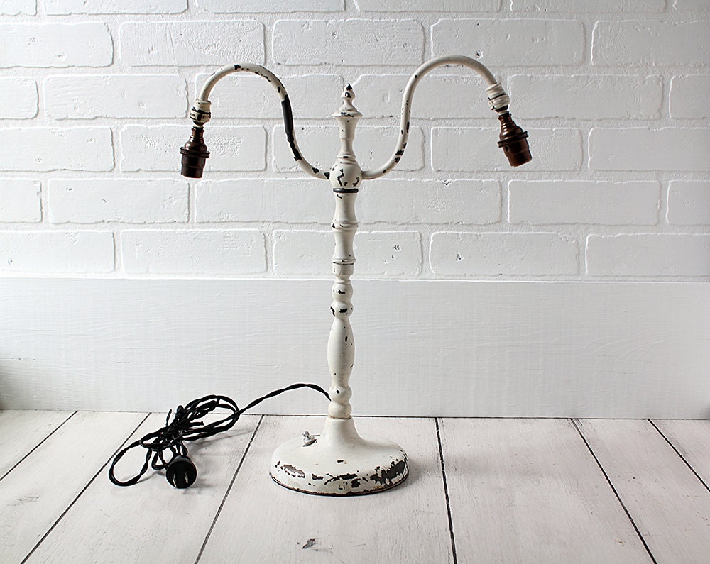 Vintage Double Arm Lamp - Refurbished