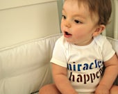 Baby Boy Clothes Baby Miracle Baby Boy Gift Newborn Boy Shirt