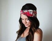 Flower Bomb - Twisted Turban Style Headband