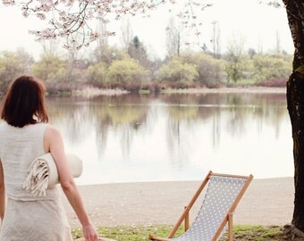 Utikuma Deck Chair, sling chair, handmade outdoor furniture