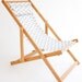 Sandbanks Deck Chair, sling chair, handmade outdoor furniture