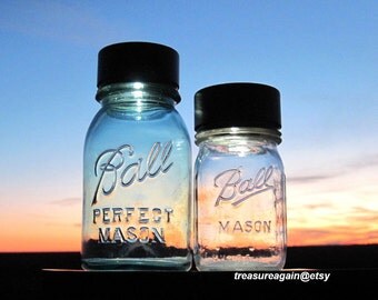Bronze Mason Jar Solar Lids 2, Garden Patio Deck Lighting Garden Decor, Handmade Outdoor Mason Jar Solar Light LID Only, No Jars