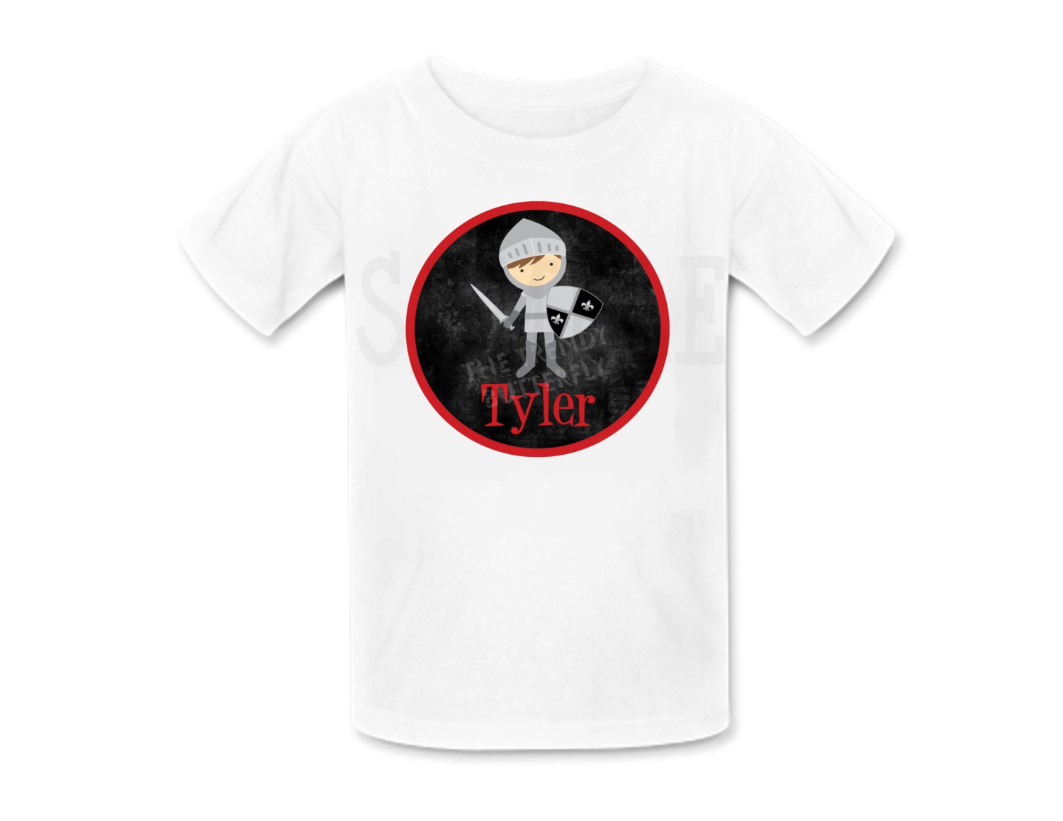Knight Shirt Personalized Knight Birthday Tshirt or Onesie Il_170x135