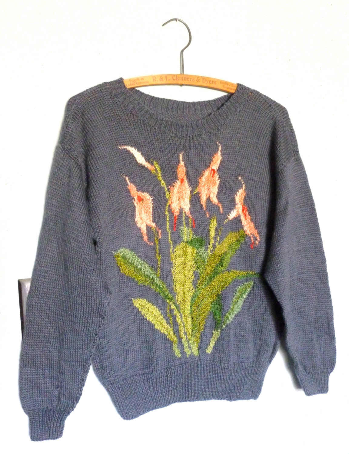 Steel Blue Pond Sweater