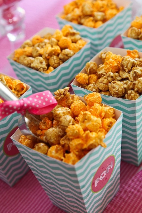 INSTANT DOWNLOAD - Ready to Pop Printable Popcorn Treat Boxes - Petite Party Studio Il_170x135