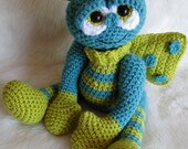 Cute Alien Toy Crochet Pattern by Teri Crews PDF Format Instant Download