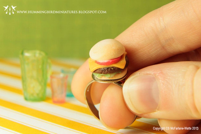 Burgers are Best - Adjustable Ring