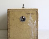 Vintage Wooden Tool Box / For Him, Storage