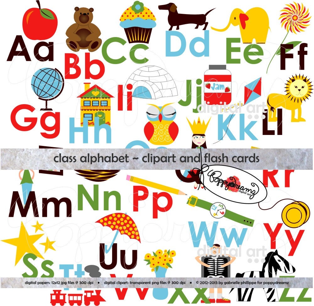 free alphabet clipart for teachers - photo #26