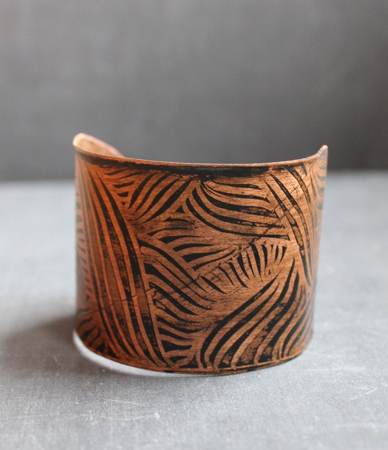 art nouveau wrist cuff