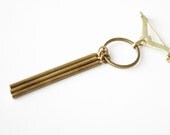 The Brass Fringe brooch
