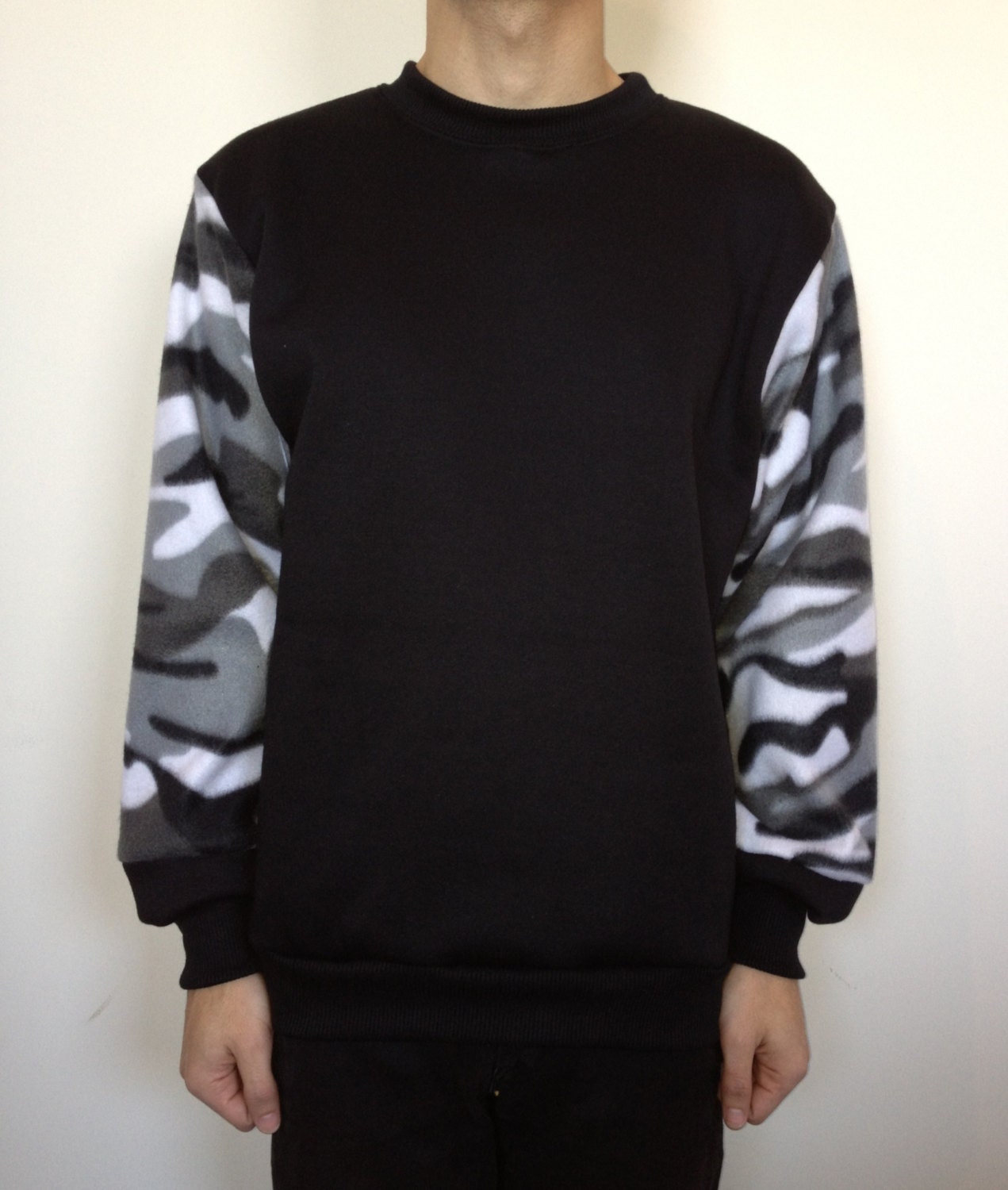 Camouflage Pullover Sweater
