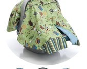 Baby car seat canopy sewing pattern